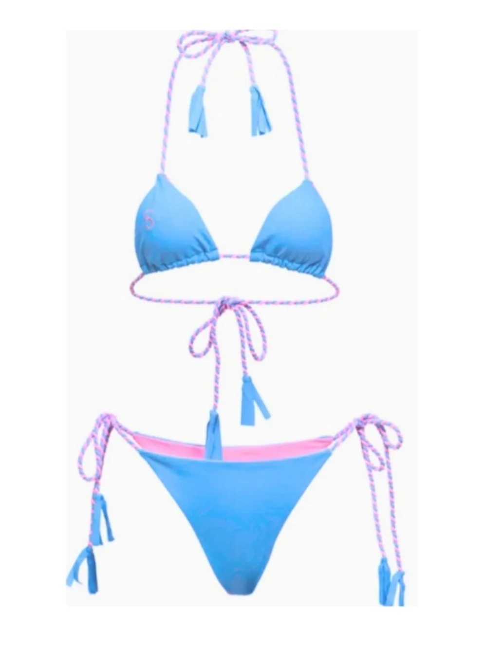 NEW SBOVIA Blue Blush Fusion Bikini Set | Size Small
